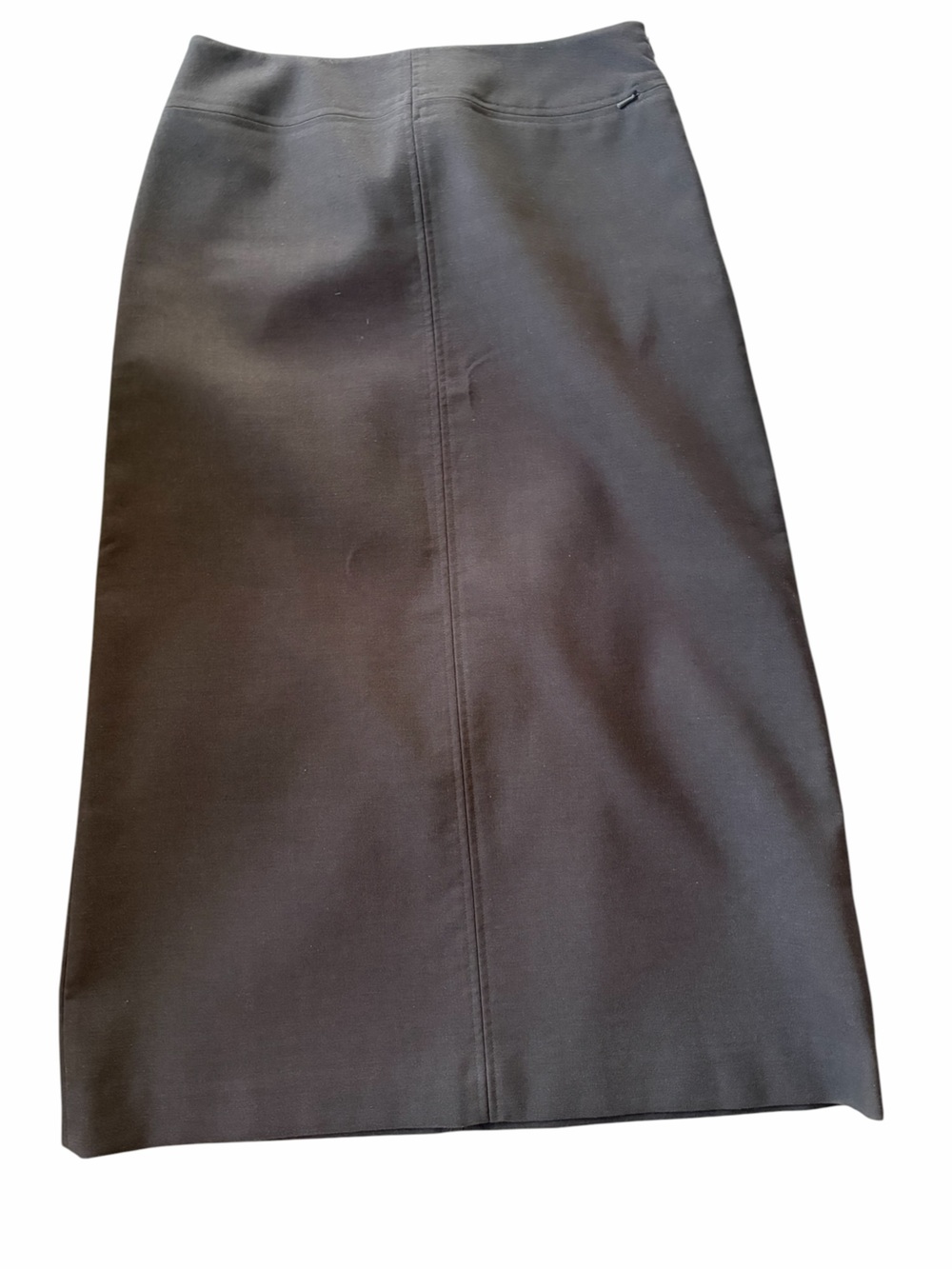 Ann Taylor Loft Classic Brown Midi Women's Pencil A-Line Skirt. Size 6.